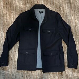 A.P.C. Dark Navy Military Jacket
